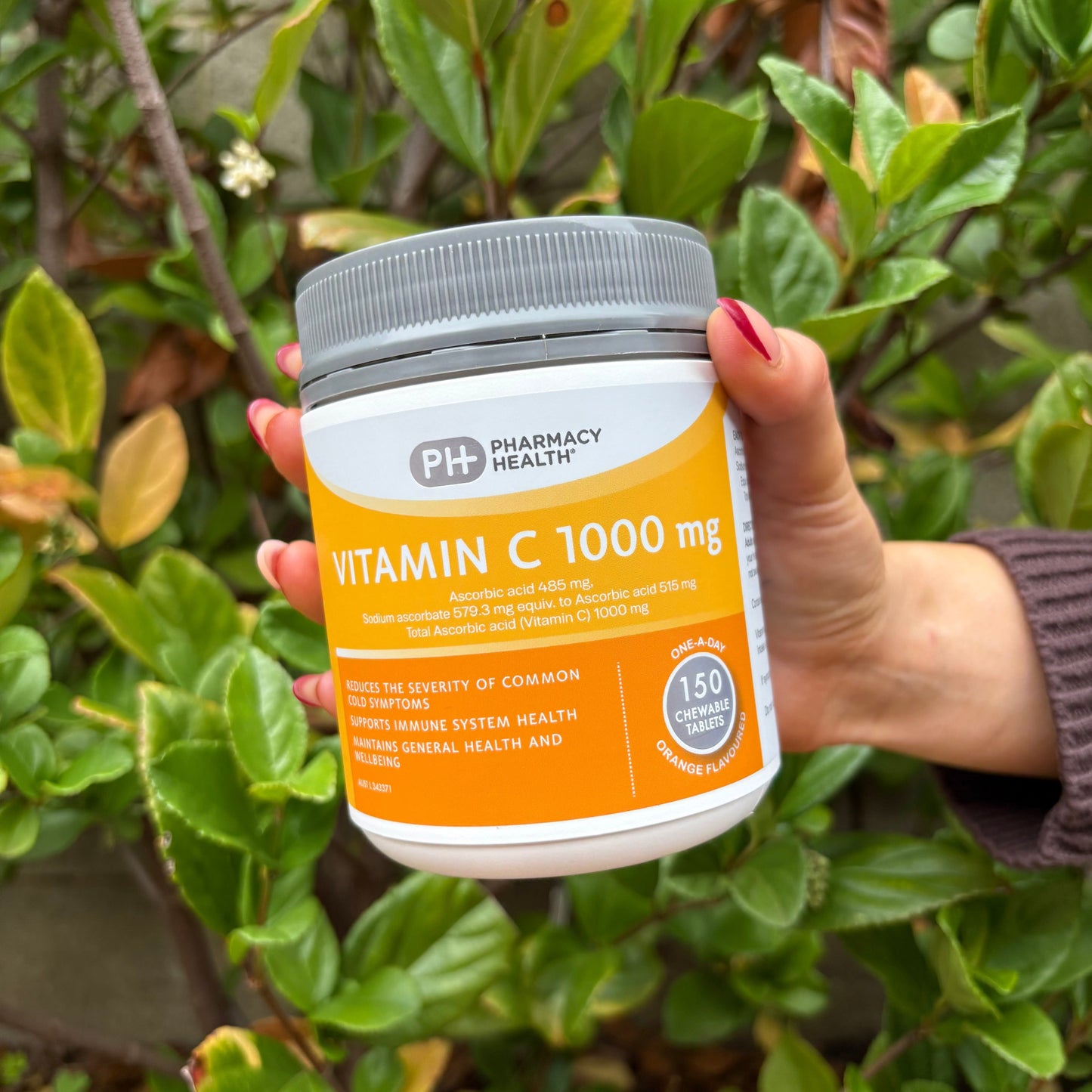 Pharmacy Health – Vitamin C 1000mg 150 Chewable Tablets