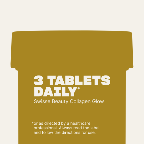 Swisse Beauty Collagen Glow with Collagen Peptides 60 Tablets