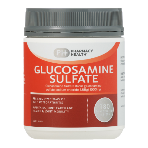 Pharmacy Health – Glucosamine Sulfate 180 Tablets