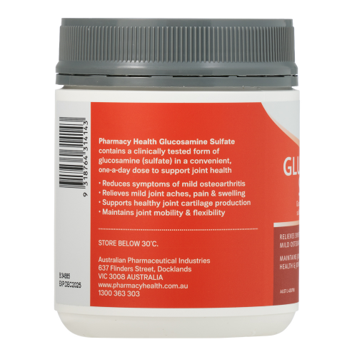 Pharmacy Health – Glucosamine Sulfate 180 Tablets