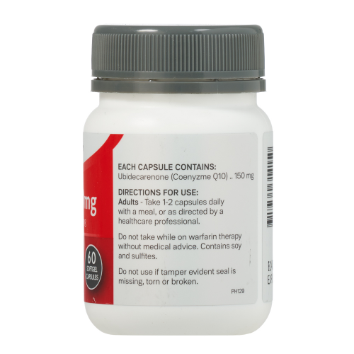 Pharmacy Health – CoQ10 150mg 60 Capsules