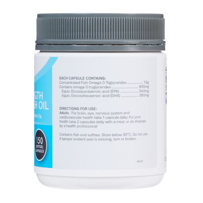 Pharmacy Health – Triple Strength Odourless Fish Oil 150 Capsules