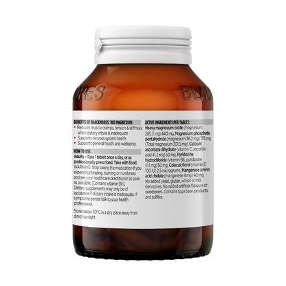 Blackmores Biomagnesium 100 Tablets