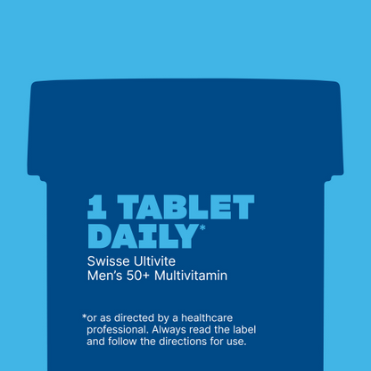 Swisse Ultivite Men's 50 + Multivitamin 90 Tablets