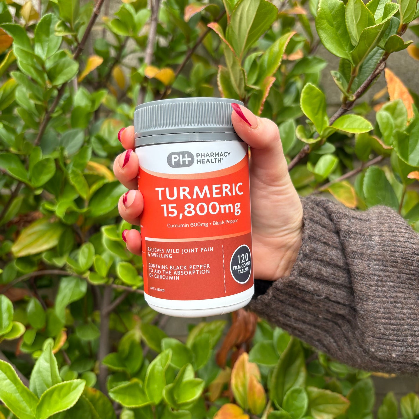 Pharmacy Health – Turmeric 15800mg 120 Tablets