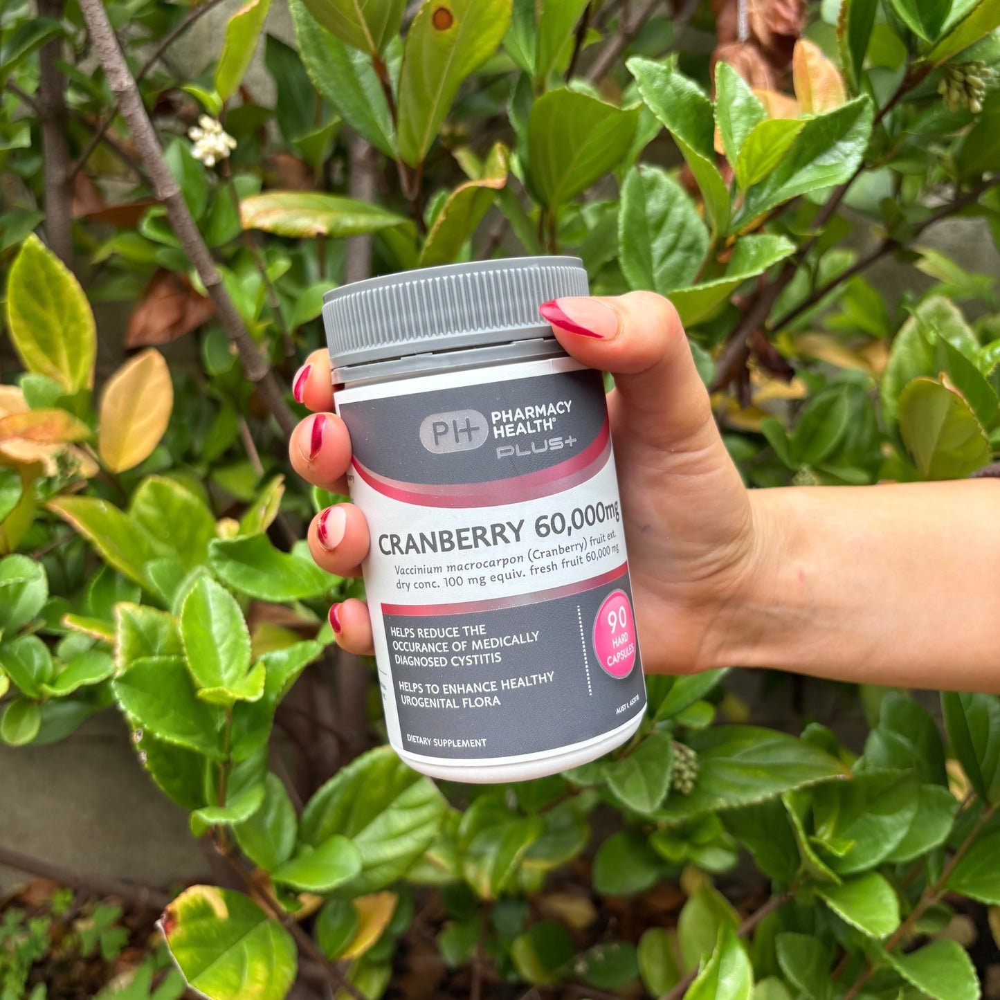 Pharmacy Health Plus+ Cranberry 60000mg 90 Capsules