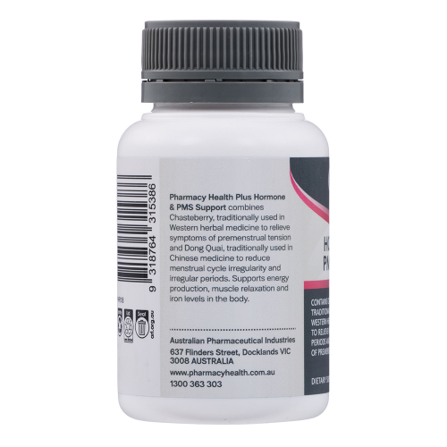 Pharmacy Health Plus+ Hormone & PMS Support 60 Tablets
