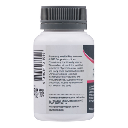 Pharmacy Health Plus+ Hormone & PMS Support 60 Tablets