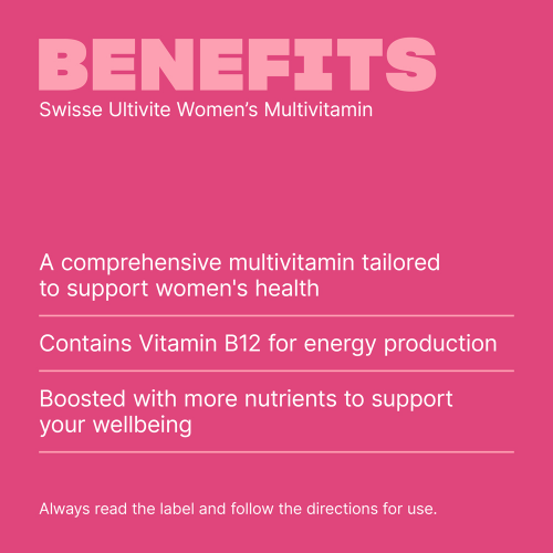 Swisse Ultivite Women's Multivitamin 120 Tablets