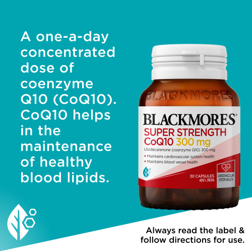 Blackmores Super Strength CoQ10 300mg 30 Capsules