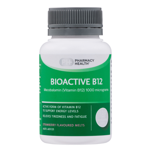 Bioactive Vitamin B12 1000mcg | 4-Month Supply (120 Melts)