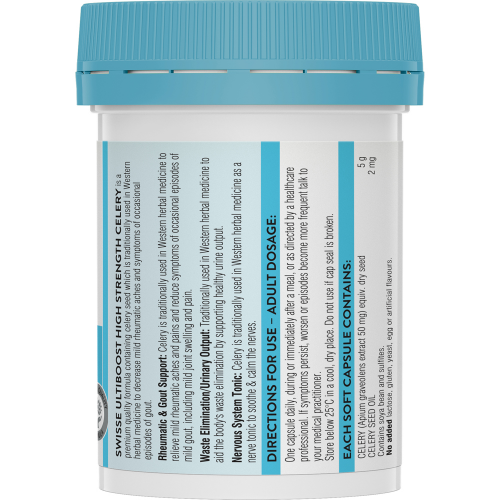 Swisse Ultiboost High Strength Celery 50 Capsules