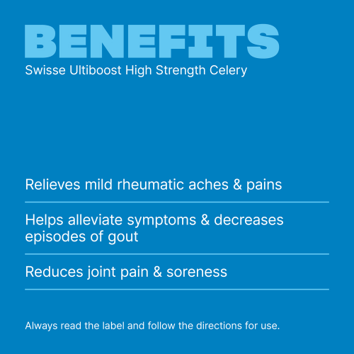 Swisse Ultiboost High Strength Celery 50 Capsules