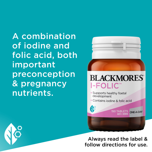 Blackmores I-Folic 150 Tablets