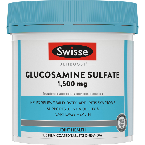 Swisse Ultiboost Glucosamine Sulfate 180 Tablets