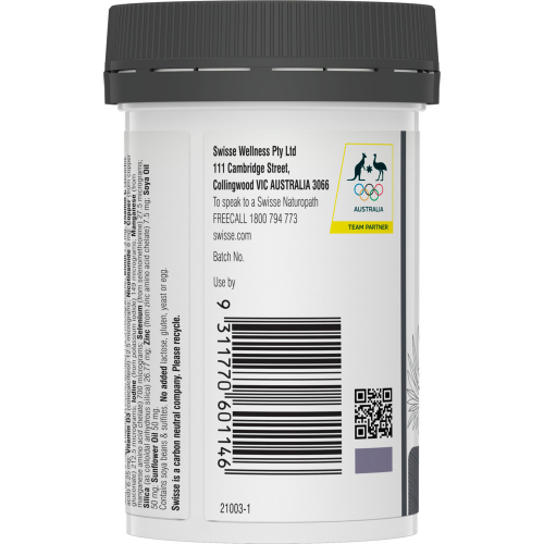 Swisse Ultiboost Hair Nutrition For Men 60 Capsules