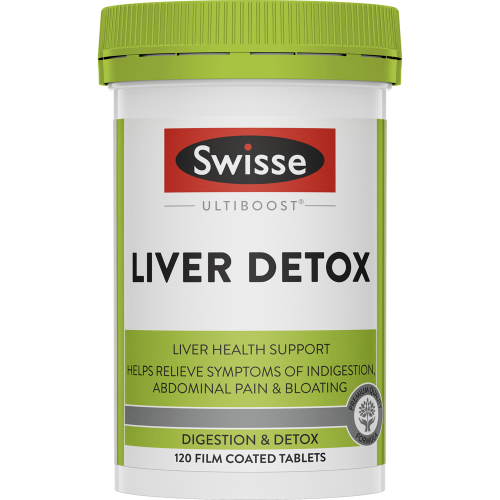 Swisse Ultiboost Liver Detox – 120 Tablets | Liver & Digestion Support