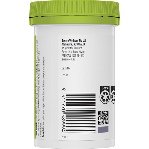Swisse Ultiboost Liver Detox – 120 Tablets | Liver & Digestion Support