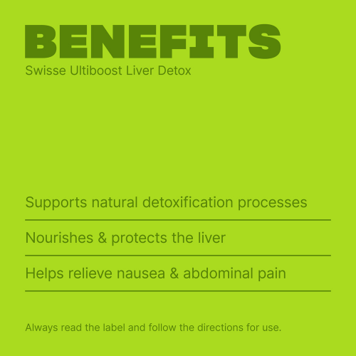 Swisse Ultiboost Liver Detox – 120 Tablets | Liver & Digestion Support