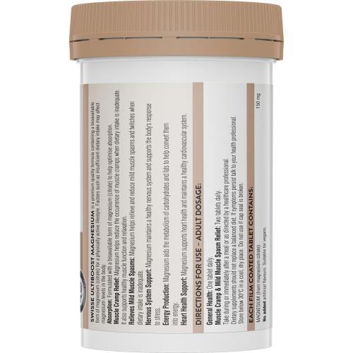 Swisse Ultiboost Magnesium 120 Tablets