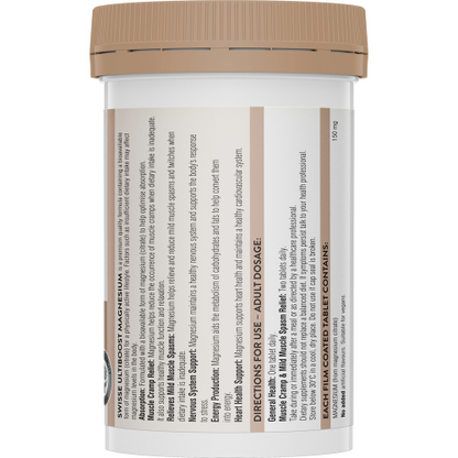 Swisse Ultiboost Magnesium 120 Tablets