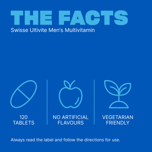 Swisse Ultivite Men's Multivitamin 120 Tablets