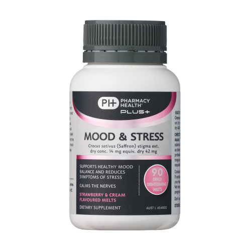 Pharmacy Health Plus+ Mood & Stress 90 Melts