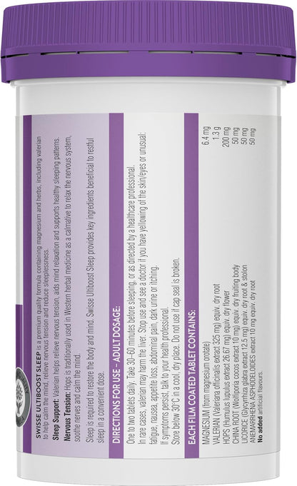 Swisse Ultiboost Sleep 100 Tablets