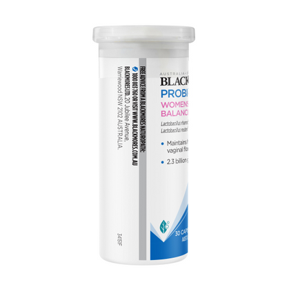 Blackmores Probiotics+ Women's Flora Balance 30 Capsules